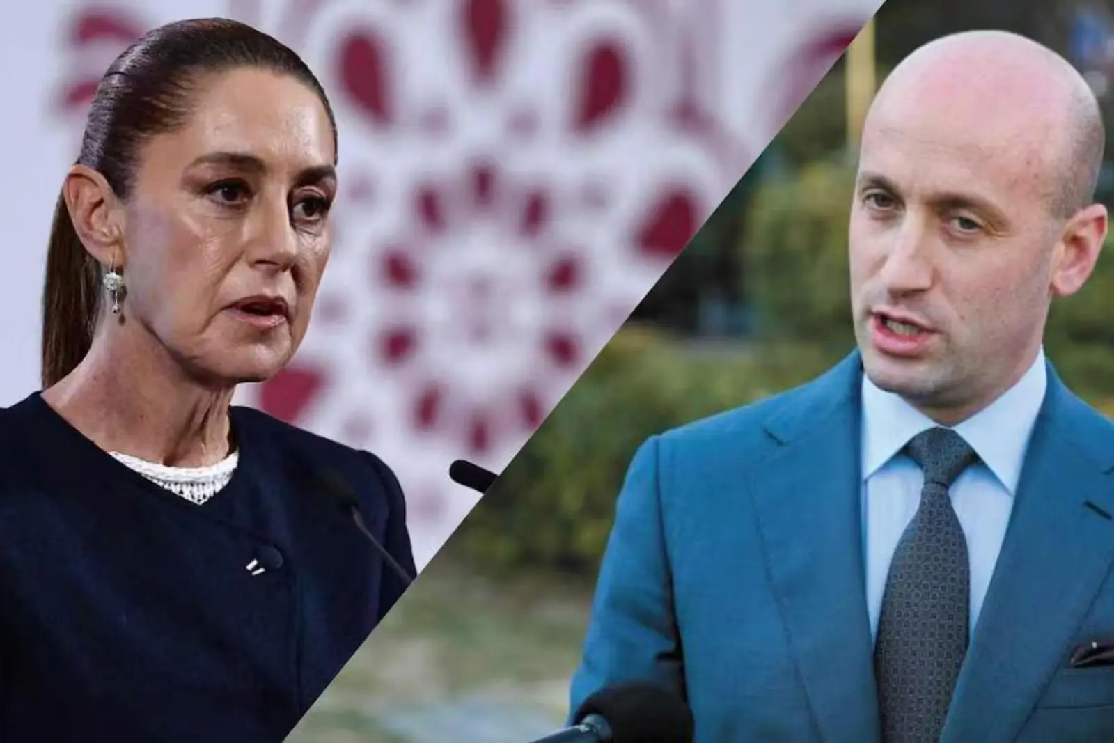 Sheinbaum responde a Stephen Miller: “Estados Unidos no debe definir campaña entorno a México”