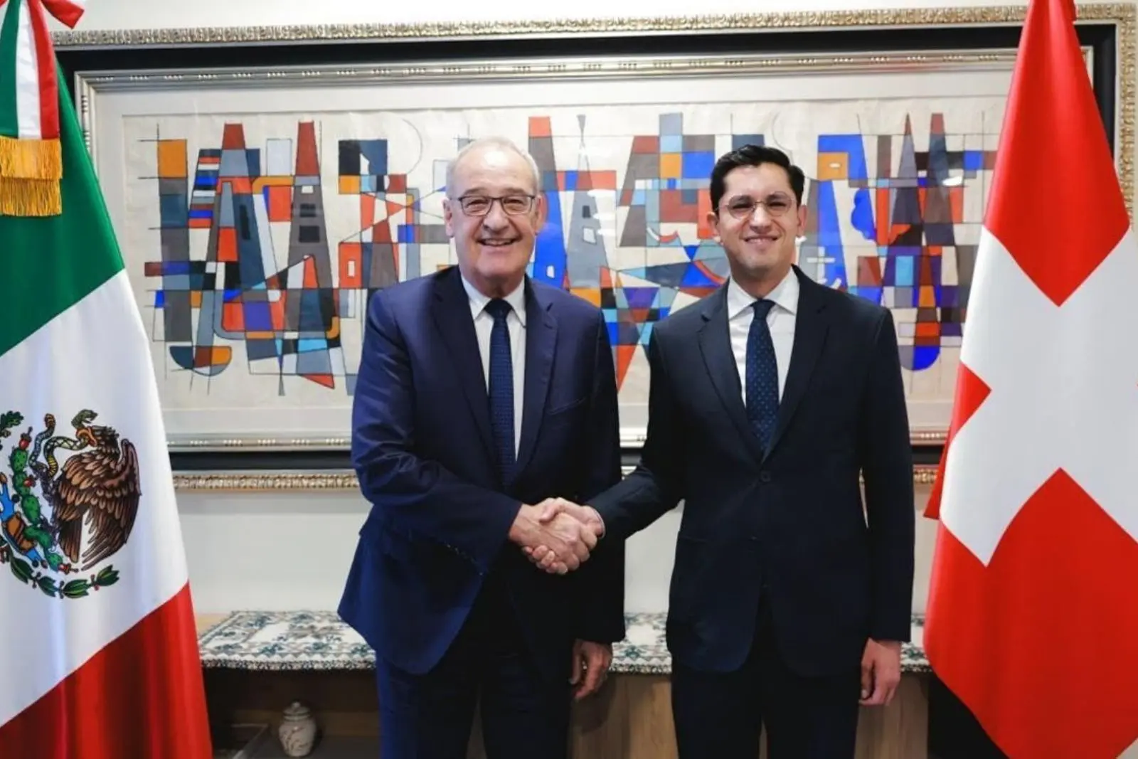 Presidente de Suiza inicia visita oficial a México; tendrá reunión con Claudia Sheinbaum