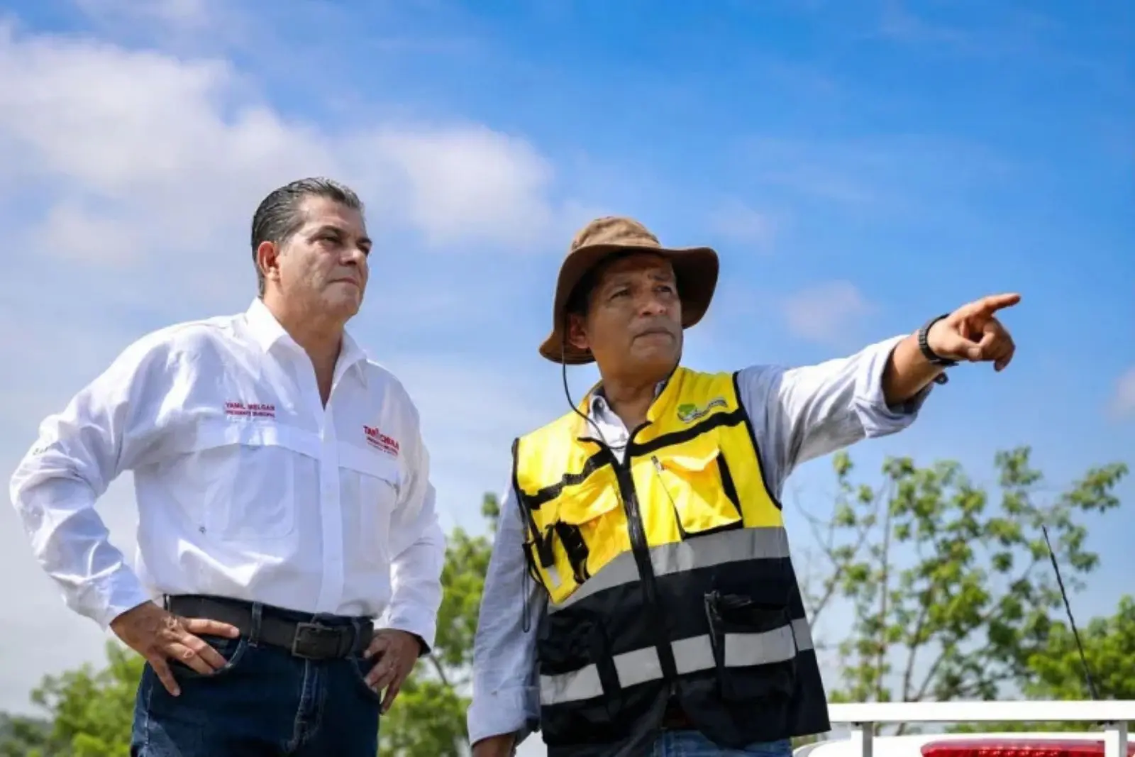 Tapachula: Yamil Melgar supervisa obras del relleno sanitario