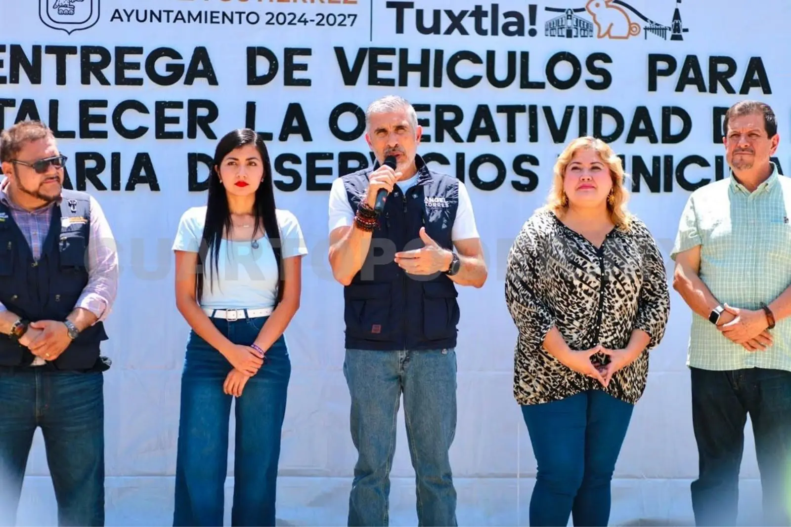 Refuerzan servicios públicos en Tuxtla Gutiérrez con nueva flotilla vehicular