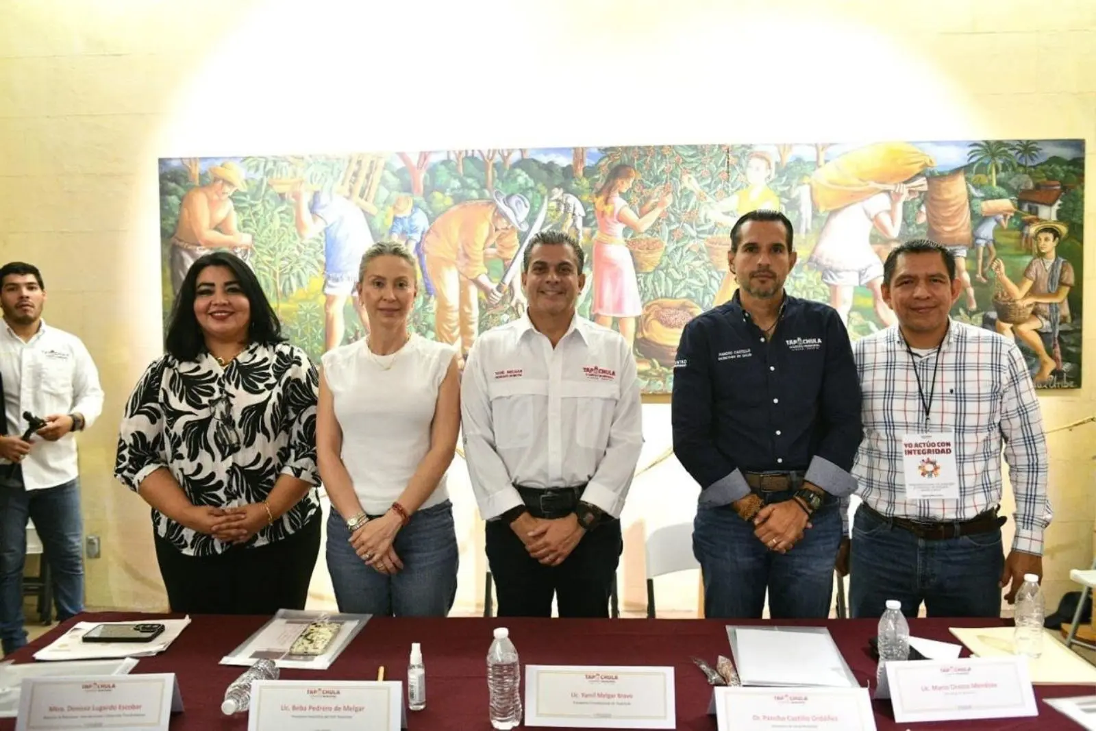 Yamil Melgar fortalece protección de la niñez sobre contexto de movilidad en Tapachula