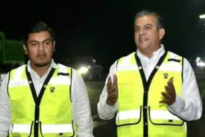 Yamil Melgar acelera modernización del alumbrado público en Tapachula