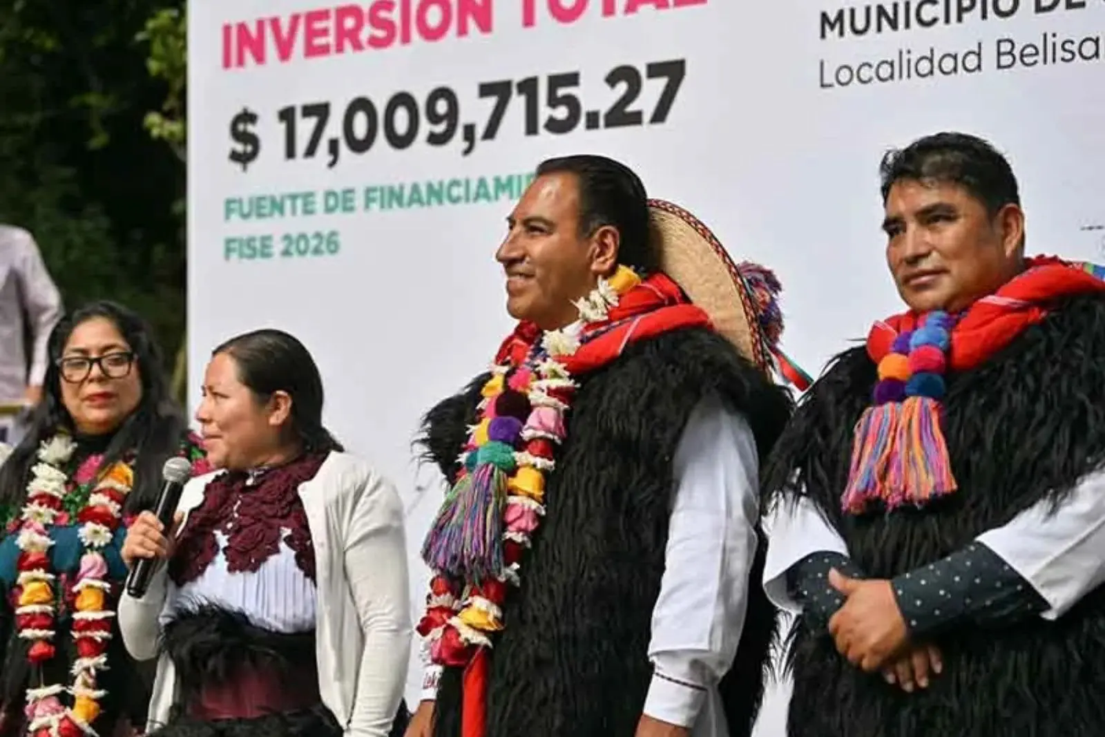 Eduardo Ramírez lleva obras y apoyos a Chenalhó con estrategia “Del Olvido a la Prosperidad”
