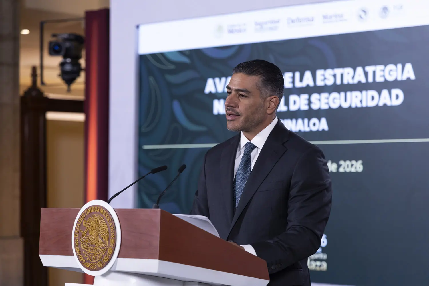 Harfuch reporta aumento de violencia en Sinaloa