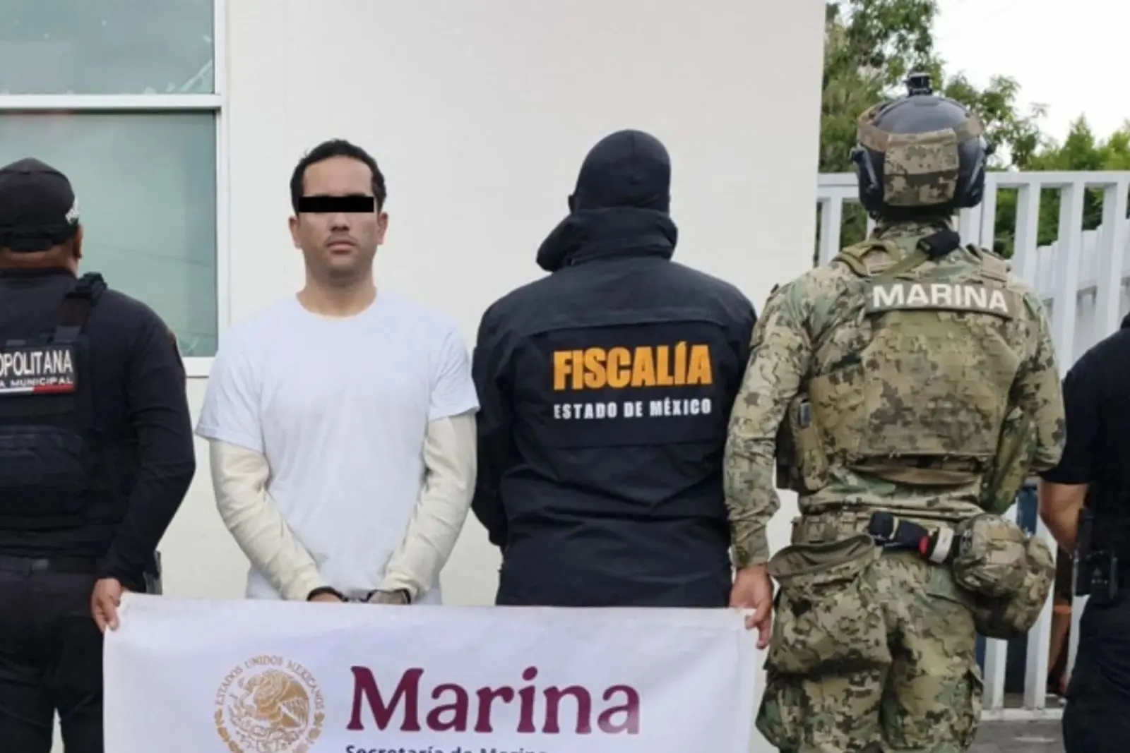 Capturan cerca del AICM a "El Ocra", presunto líder huachicolero ligado al CJNG