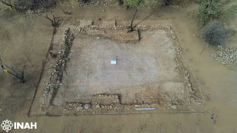Cuarto comunal de la aldea pima en Cocóspera