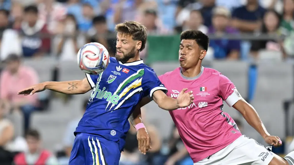 Partido entre las estrellas de la MLS y Liga MX con Son Heung Min como figura del encuentro en el estadio de las Panteras de Carolina.Foto: @LigaBBVAMX