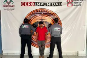 Capturan a “Cachuco” por presunta violación en Pijijiapan; enfrentará proceso penal ante un juez