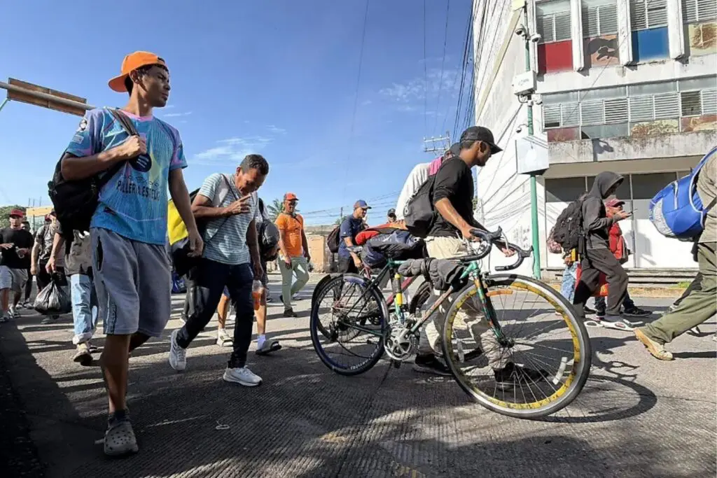 Migrantes alistan nueva caravana desde Tapachula; prevén salida de más de 500 personas