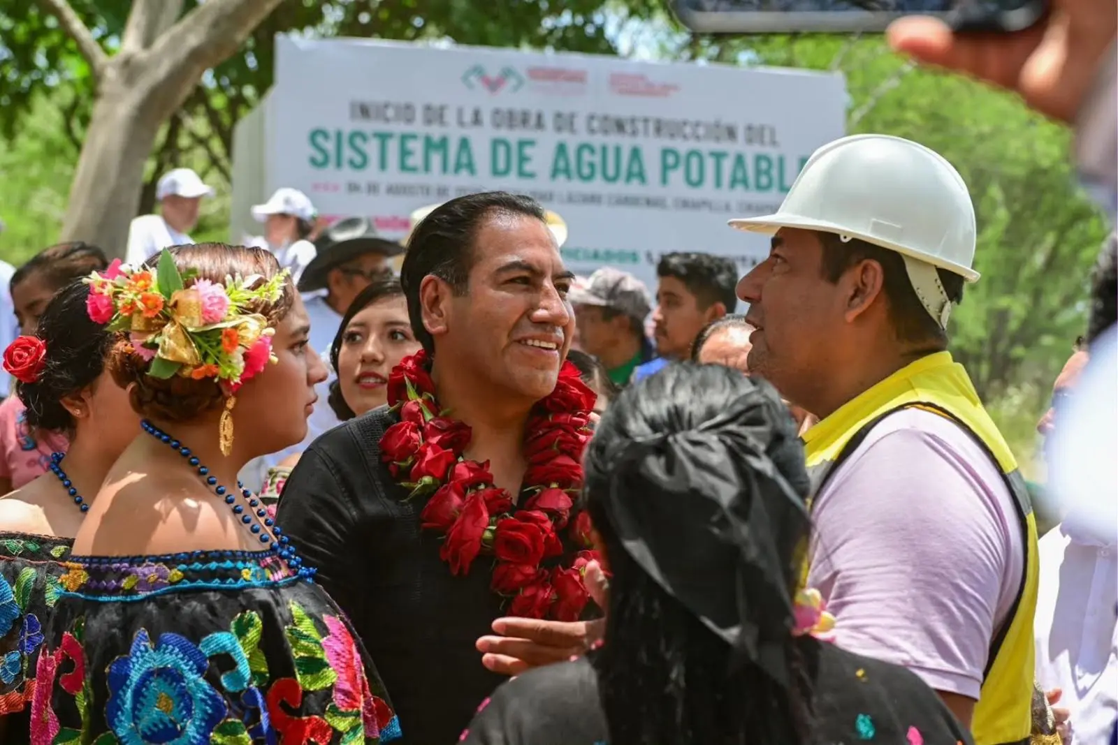 Eduardo Ramírez reafirma compromiso con Chiapilla y San Lucas