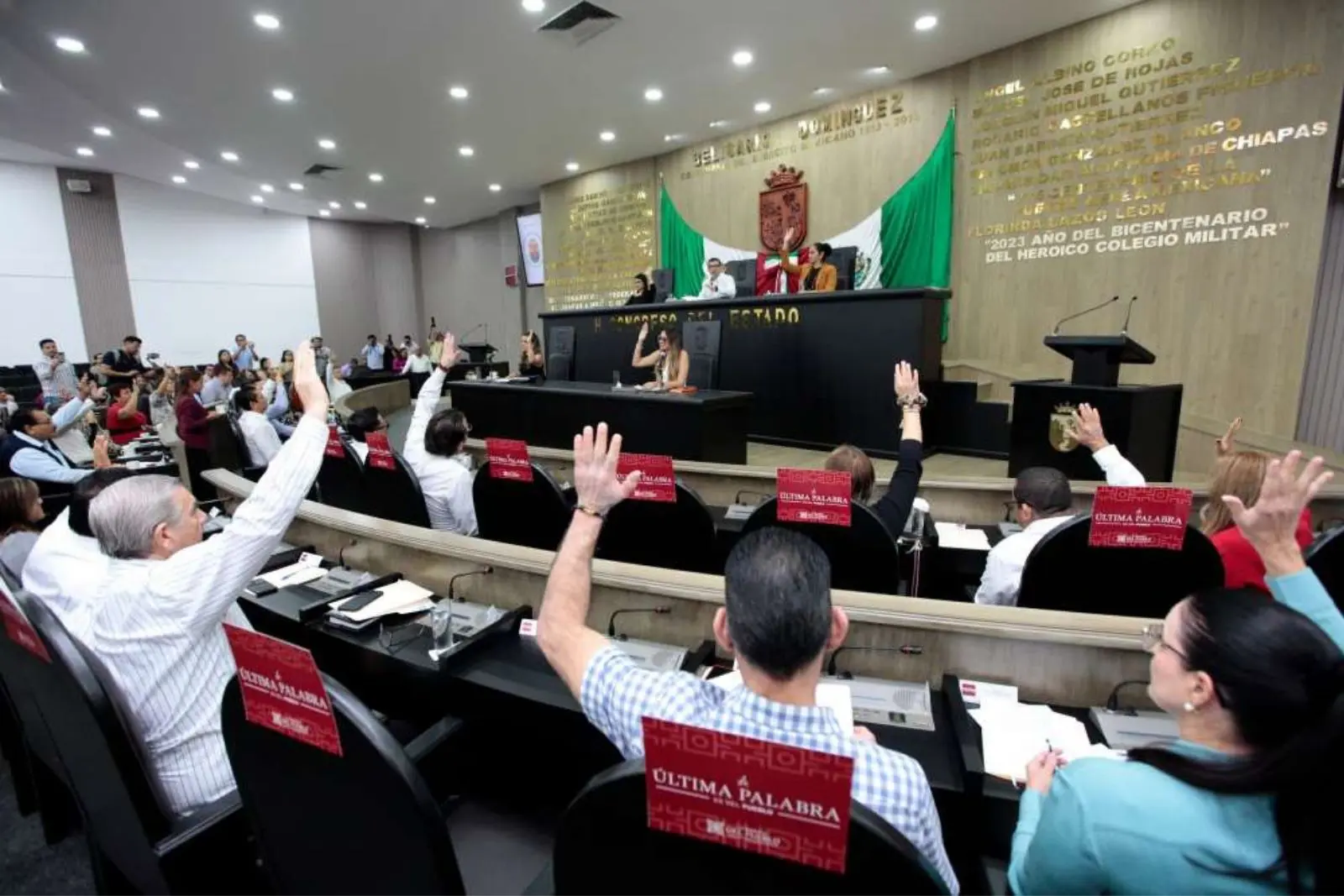 Congreso de Chiapas abre periodo extraordinario para discutir reformas y reconocimientos