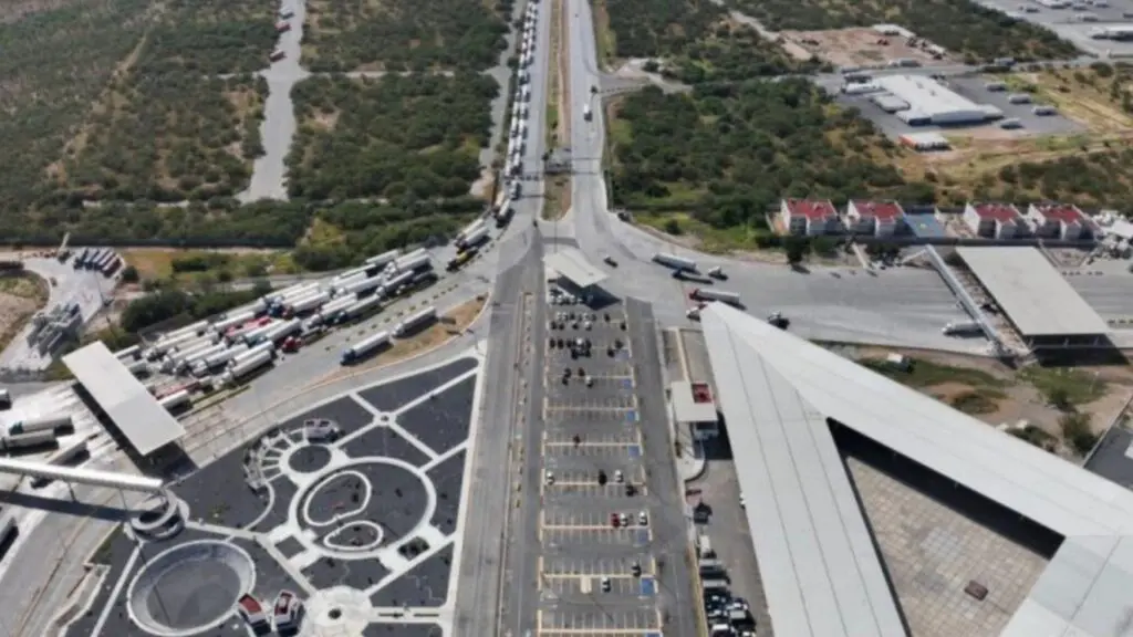 Puente Internacional III del Comercio Mundial en Nuevo Laredo, Tamaulipas.Foto: Gobierno de Tamaulipas