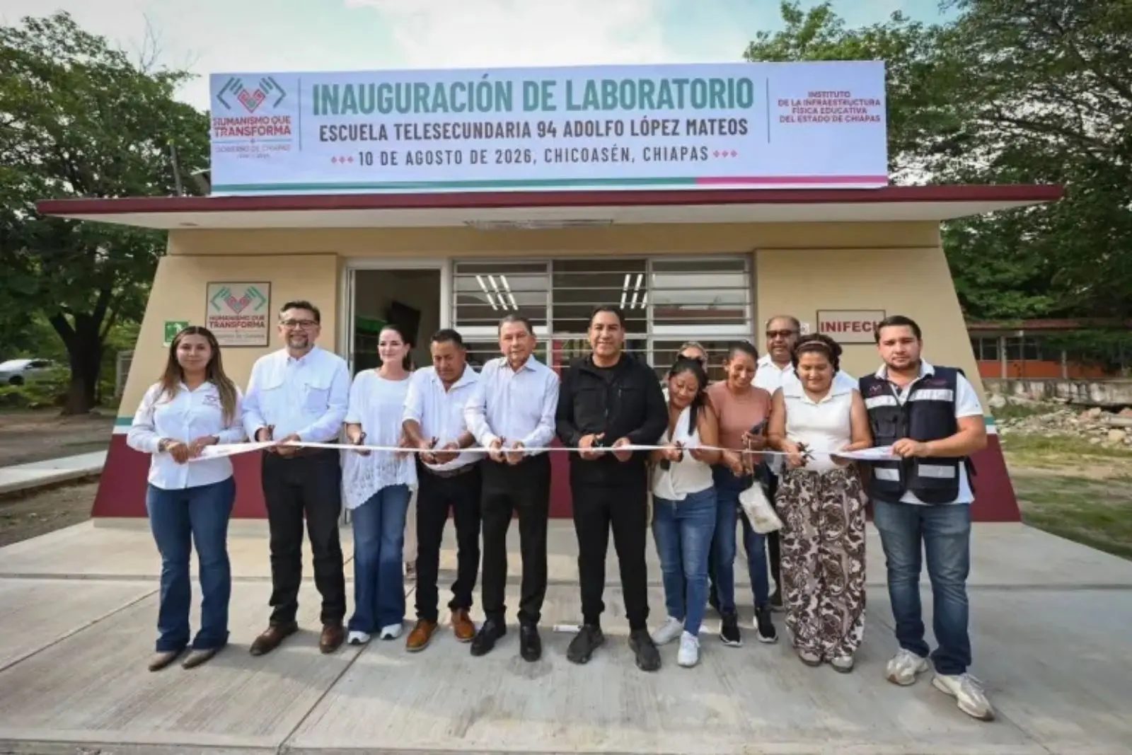 Eduardo Ramírez impulsa educación y atención a mujeres durante gira por Chicoasén