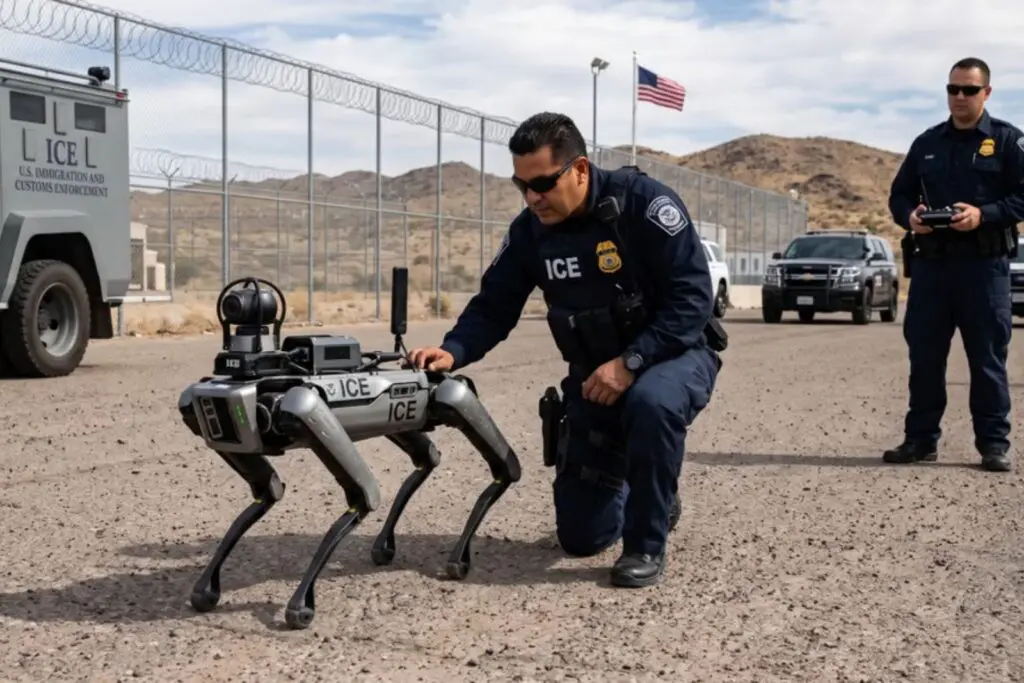 ICE apuesta por perros robot; invertirá 2 mdd en tecnología para operativos