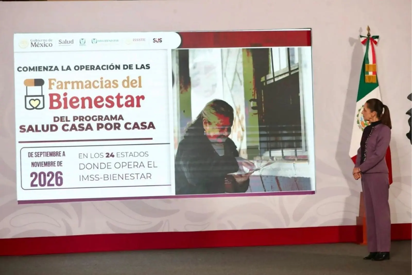 Sheinbaum anuncia nuevas acciones para fortalecer el sistema de salud en México