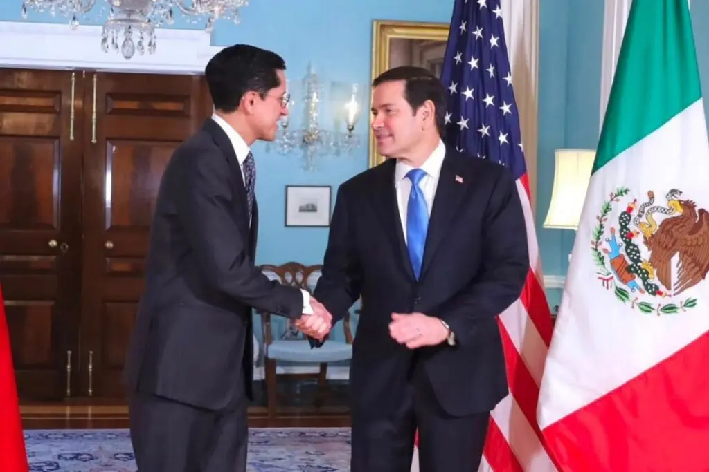 Roberto Velasco y Marco Rubio refuerzan diálogo México-EU sobre seguridad