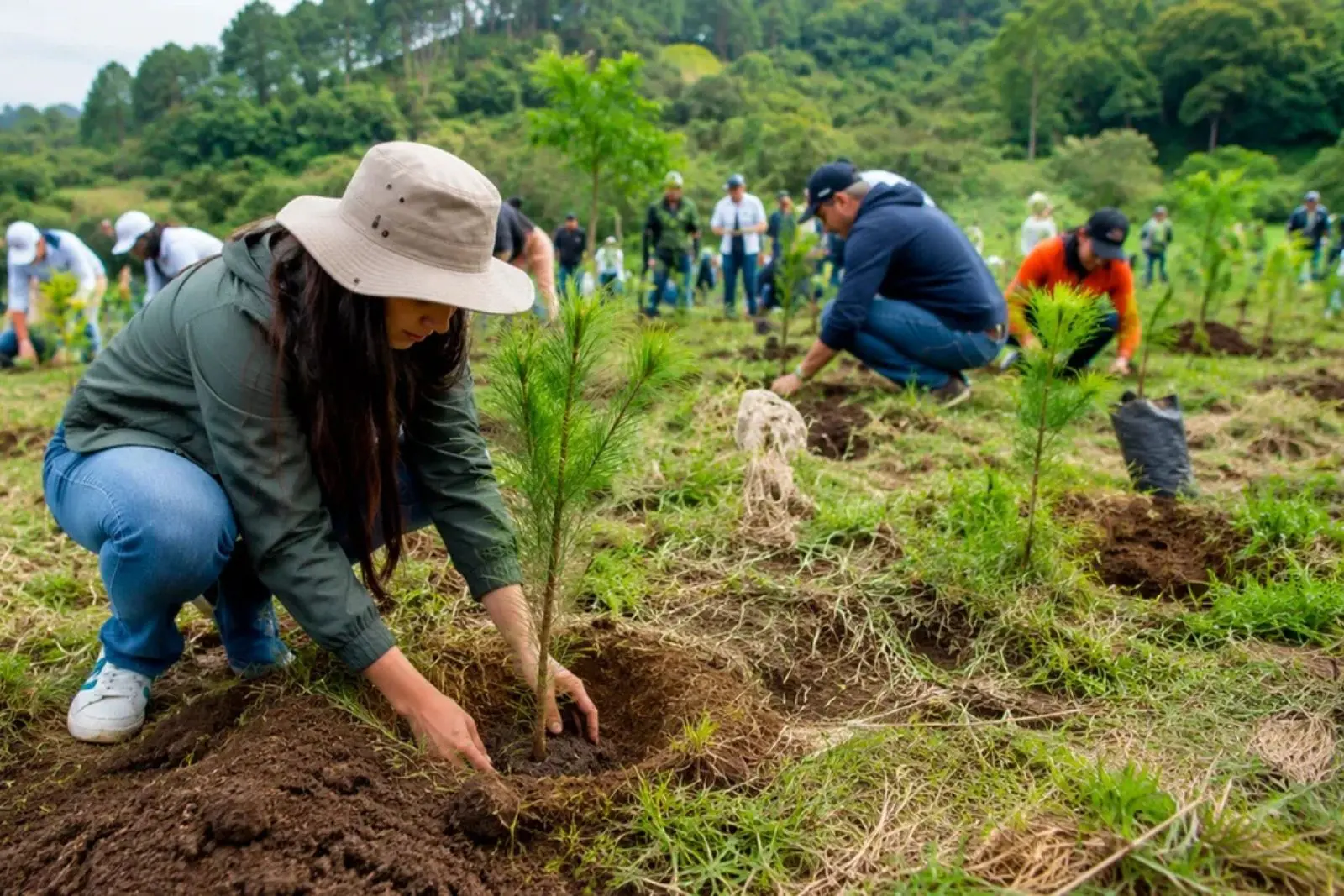 México se moviliza por sus bosques: 31 estados participan en Jornada Nacional de Reforestación