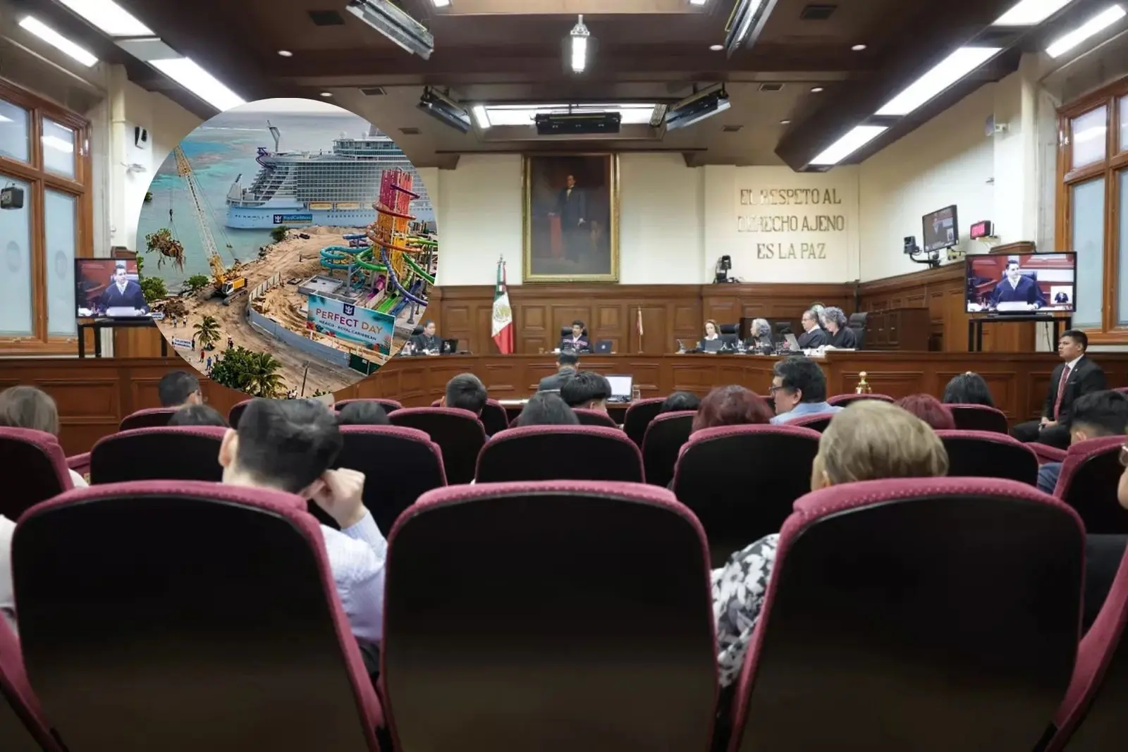 Suprema Corte atrae caso de Royal Caribbean en Mahahual; revisará amparos contra “Perfect Day”