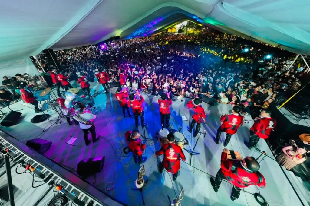 Más de 4 mil personas disfrutaron el Festival "¡Que Viva la Banda!" en Tuxtla Gutiérrez