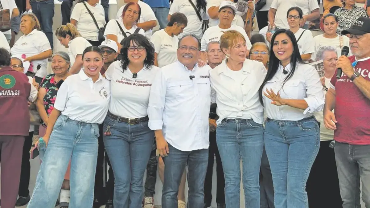 El partido Morena prevé elegir en septiembre a su coordinador de los Comités de Defensa de la Cuarta Transformación en Nuevo León mediante dos encuestas. CORTESÍA