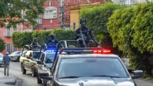 Tres policías estatales murieron durante una agresión armada en Comonfort. Foto: Facebook Seguridad Guanajuato