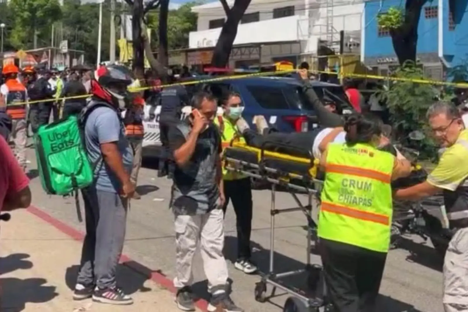 Choque entre dos colectivos deja 15 personas lesionadas en Tuxtla Gutiérrez