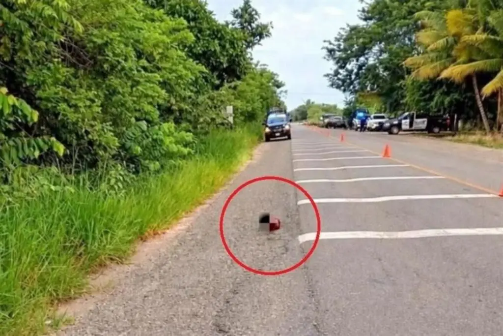 Hallan dos cabezas humanas a 500 metros de base militar en Chiapas