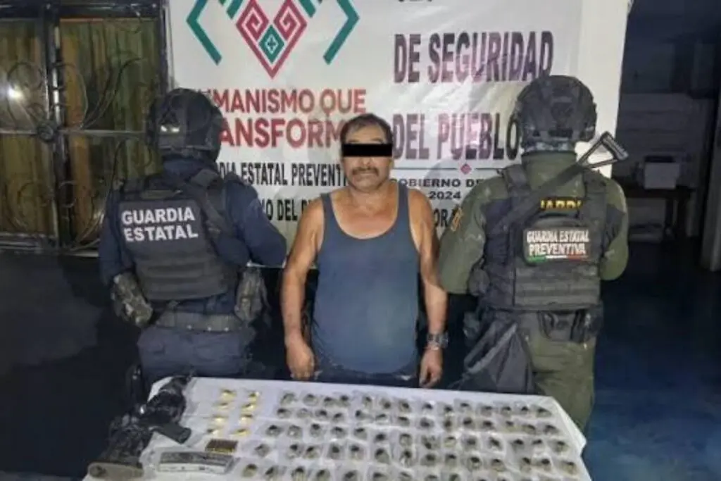 Detienen en Chiapas a presunto integrante del Cártel de Sinaloa; aseguran droga y vehículo robado