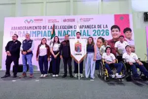 Chiapas abanderó a su selección rumbo a Paralimpiada Nacional 2026; anuncian centro deportivo adaptado