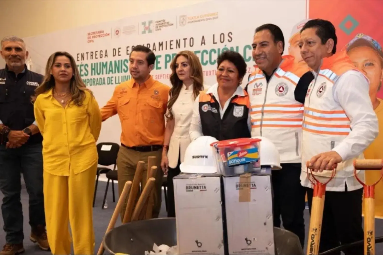 Eduardo Ramírez refuerza protección civil en Tuxtla con equipo para temporada de lluvias