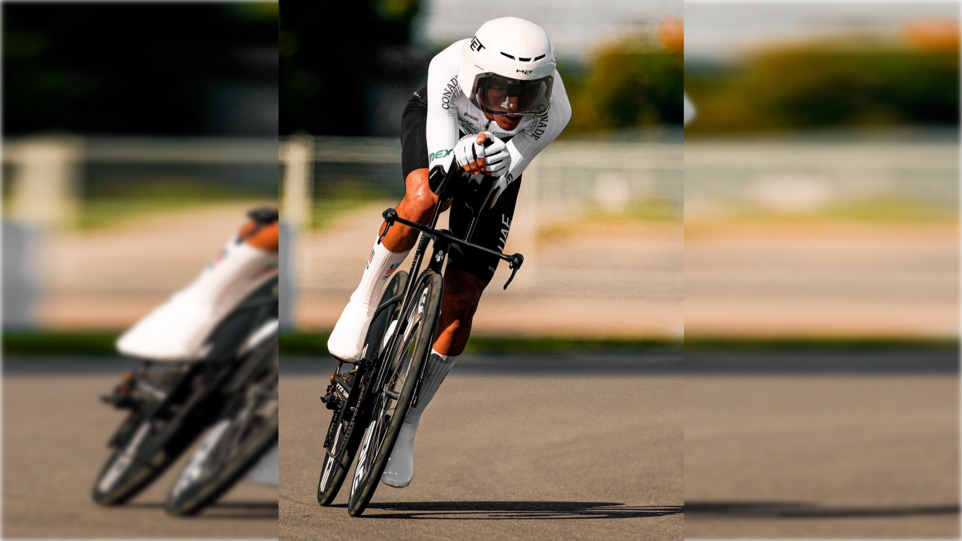 Isaac del Toro en el Mundial de Ciclismo de Ruta 2026. Foto: isaac_deltoro_romero1