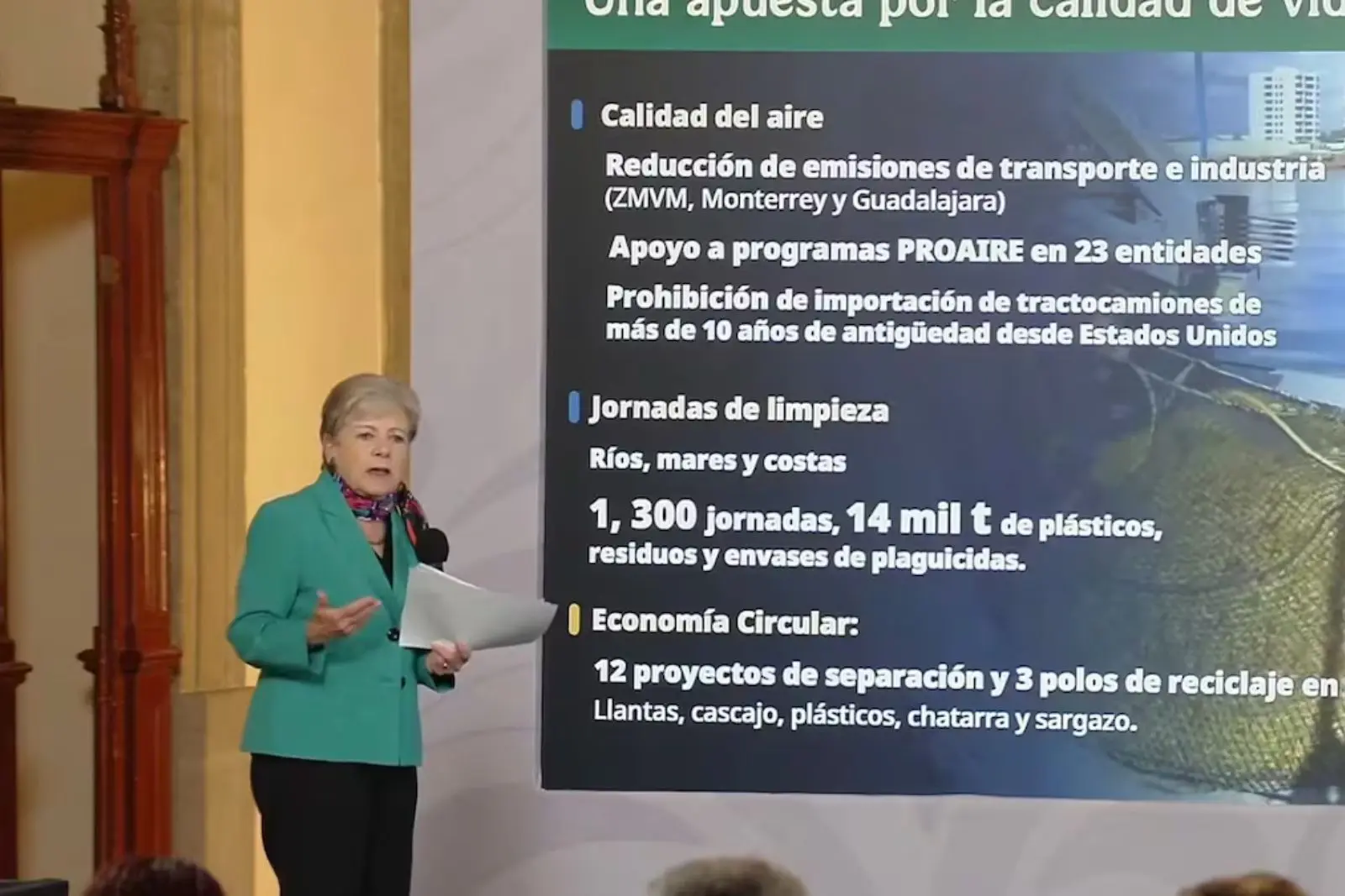 Semarnat destaca inversión histórica y acciones para atender principales crisis ambientales de México