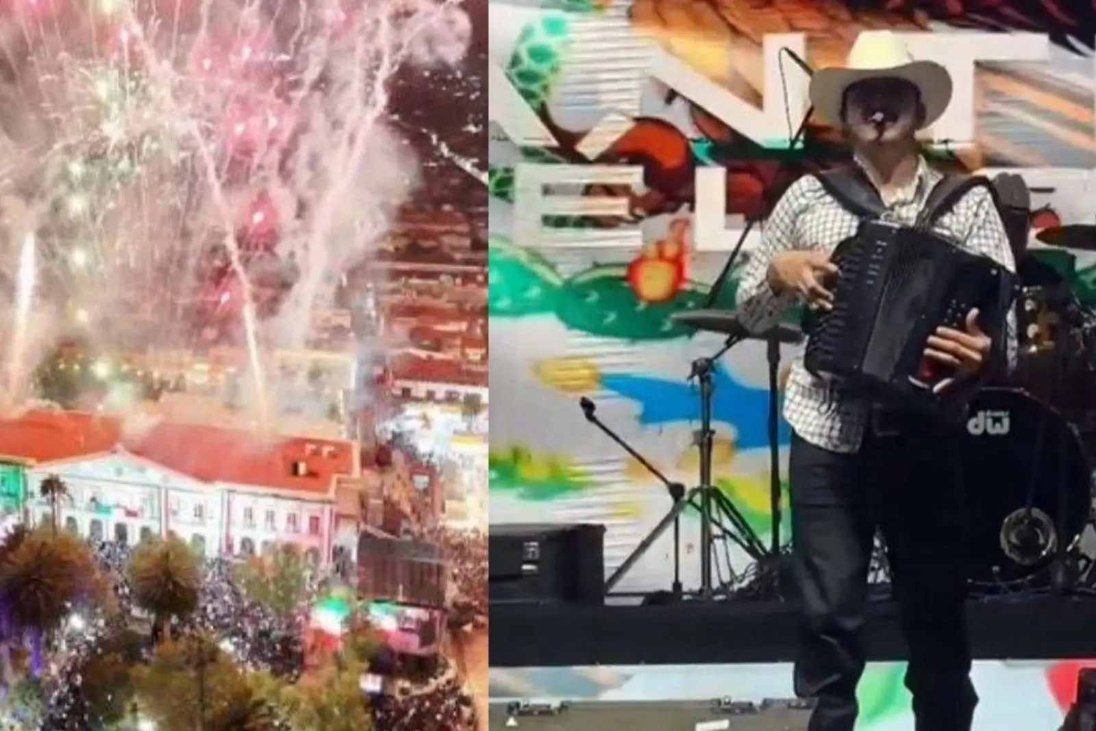 Panter Bélico interpreta corridos a “El Mencho”, “El Chapo” y “El Mayo” durante Grito en San Cristóbal