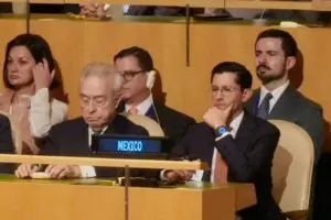 Roberto Velasco representa a Sheinbaum en ONU; México lleva a debate soberanía