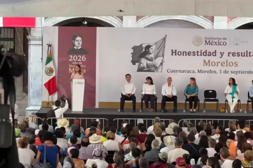 Sheinbaum arranca en Morelos gira nacional para informar avances de su gobierno