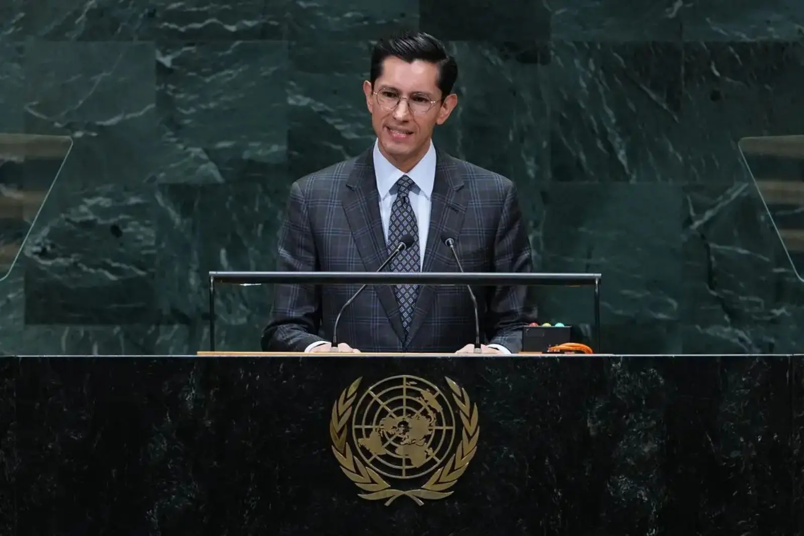 Roberto Velasco defiende soberanía y pide renovar ONU tras mensaje a nombre de México