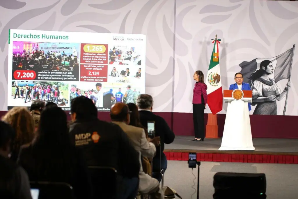 Rosa Icela Rodríguez presenta avances de Gobernación durante gobierno de Sheinbaum