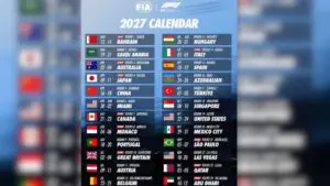 La Fórmula 1 confirmó a México como sede del campeonato de 2027, con una carrera programada en Ciudad de México. Imagen tomada de X @fia