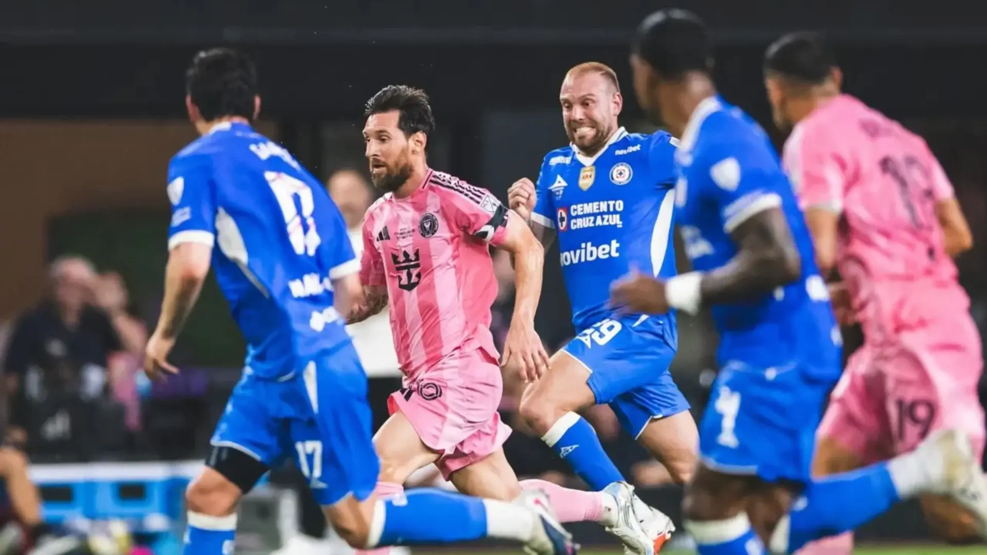 Messi celebra título de la Campeones Cup con Inter Miami. Foto: Inter Miami