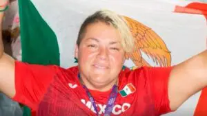Rosa María Guerrero rompe récord mundial en Cali. Foto: @conadeoficial