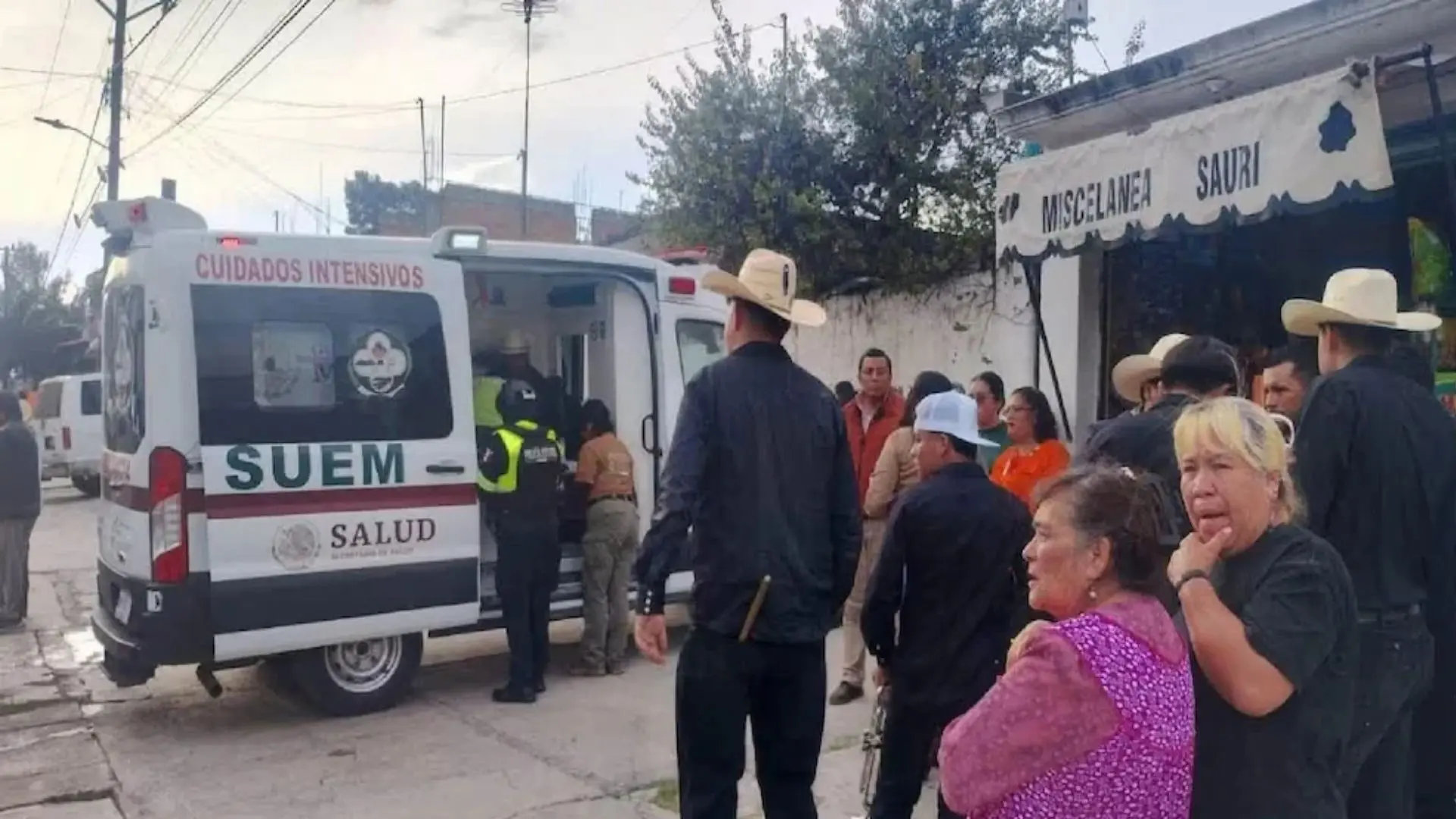 Explosión de pirotecnia en Arroyo Zarco, Aculco