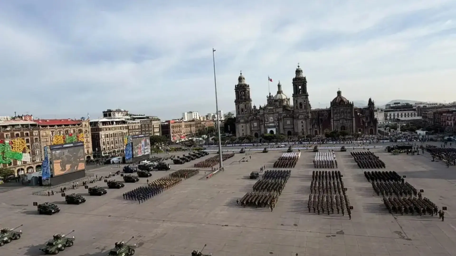 Sheinbaum encabezará el desfile militar del 16 de septiembre en el Zócalo