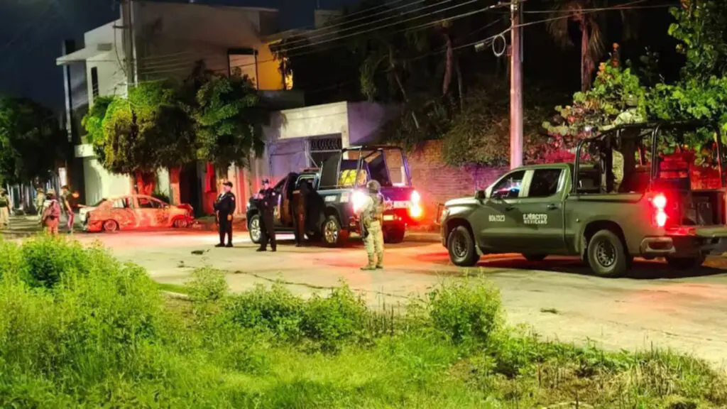 Hechos violentos en Culiacán. Foto: Especial
