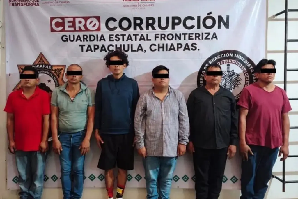 Vinculan a proceso a seis por robo de 500 mil pesos destinados a nómina de Cacahoatán