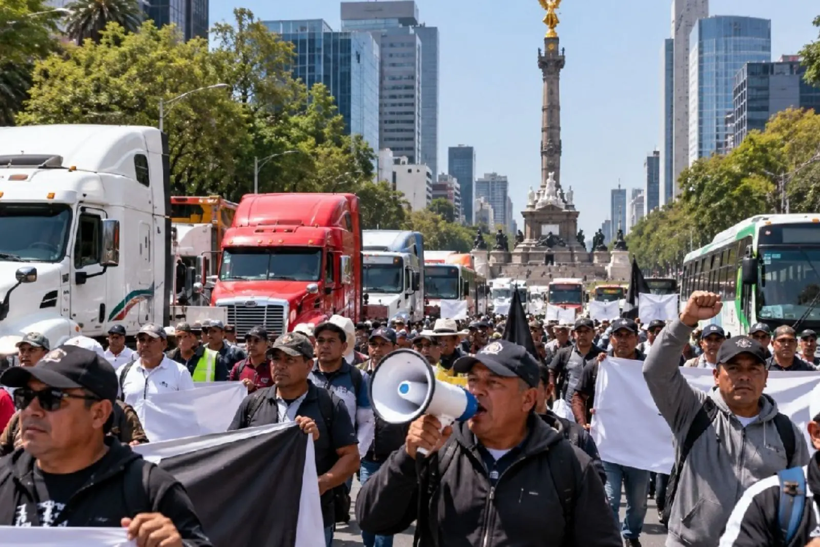 Canacar y gremios de carga anuncian paro nacional indefinido a partir del 26 de octubre
