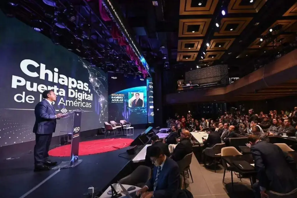 Eduardo Ramírez plantea a Chiapas como "Puerta Digital de las Américas" para atraer inversión