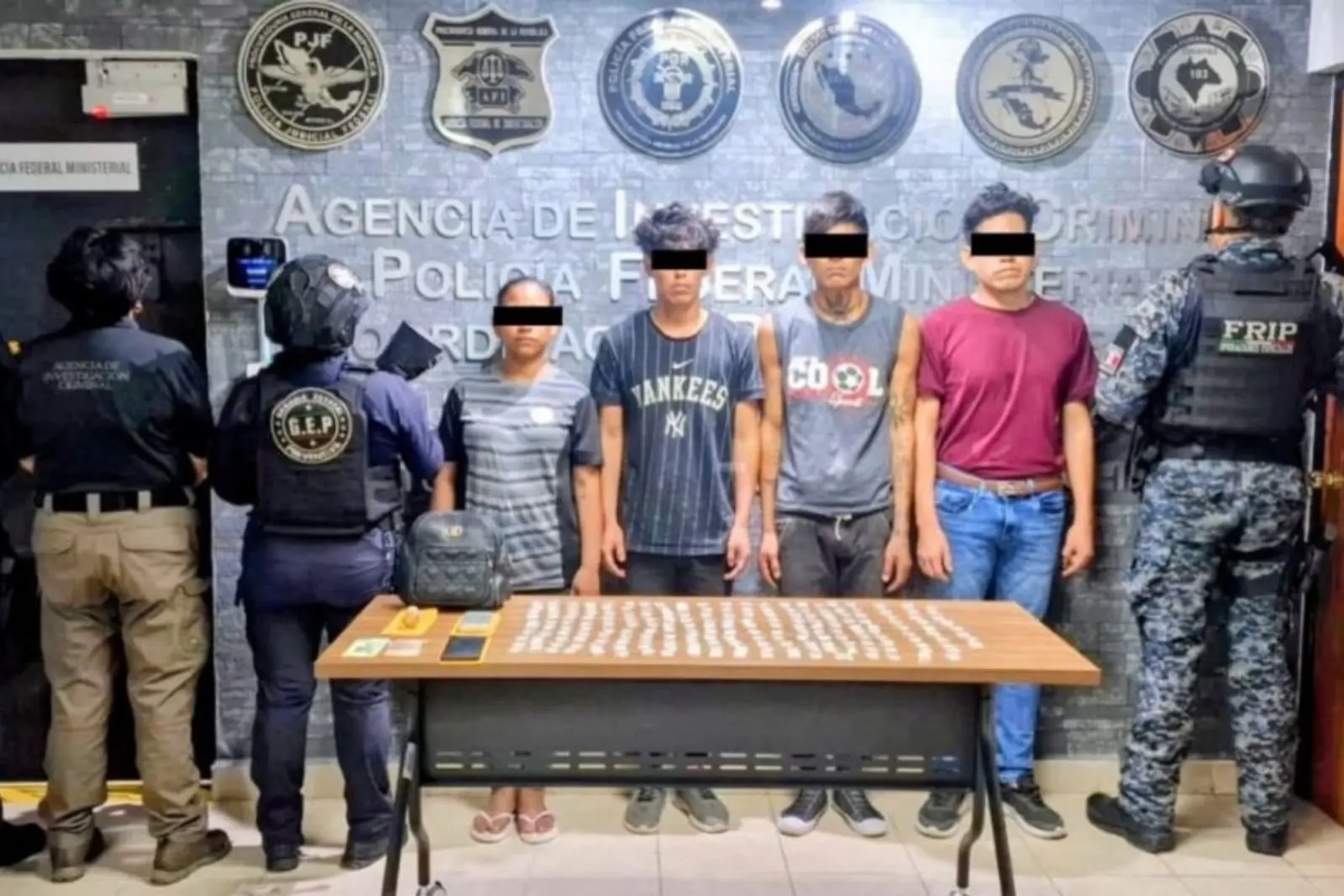 Capturan a cuatro presuntos integrantes del Cártel Chiapas y Guatemala en Suchiapa