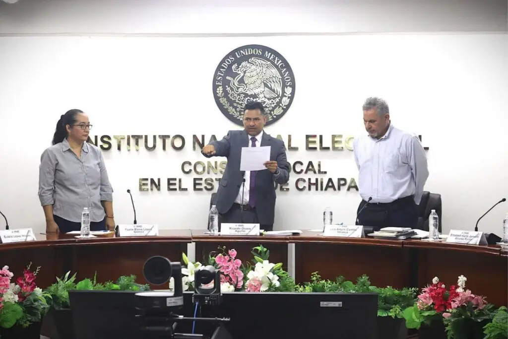 INE Chiapas instala Consejo Local; pone en marcha trabajos rumbo a elecciones 2027