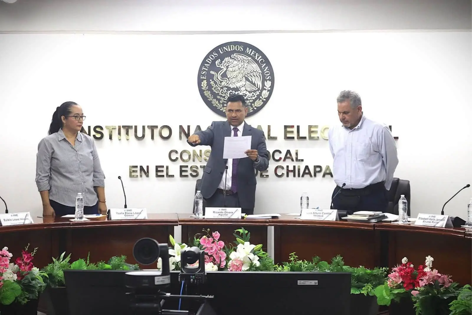 INE Chiapas instala Consejo Local; pone en marcha trabajos rumbo a elecciones 2027