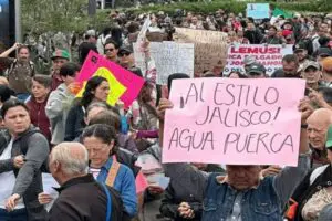 Convocan segunda “megamarcha” por estado de agua en Guadalajara